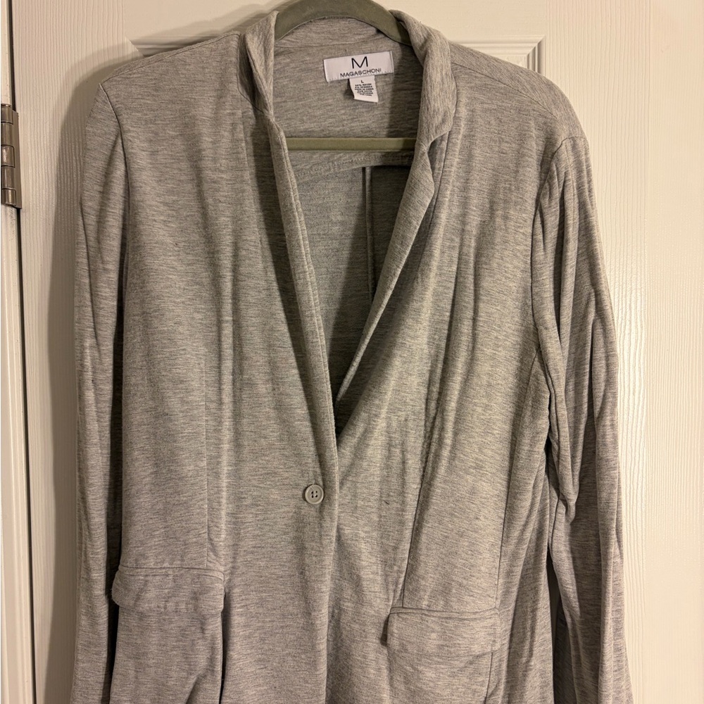 Magaschoni Gray Blazer